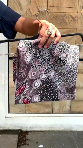 NK Baju Kebaya Nyonya Sulam Senada Black Tersedia Saiz Jumbo