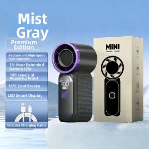 Portable Mini Turbo Fan High Capacity Battery