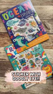 Rainbow Kingdom Activity Book With Googly-eye Stickers