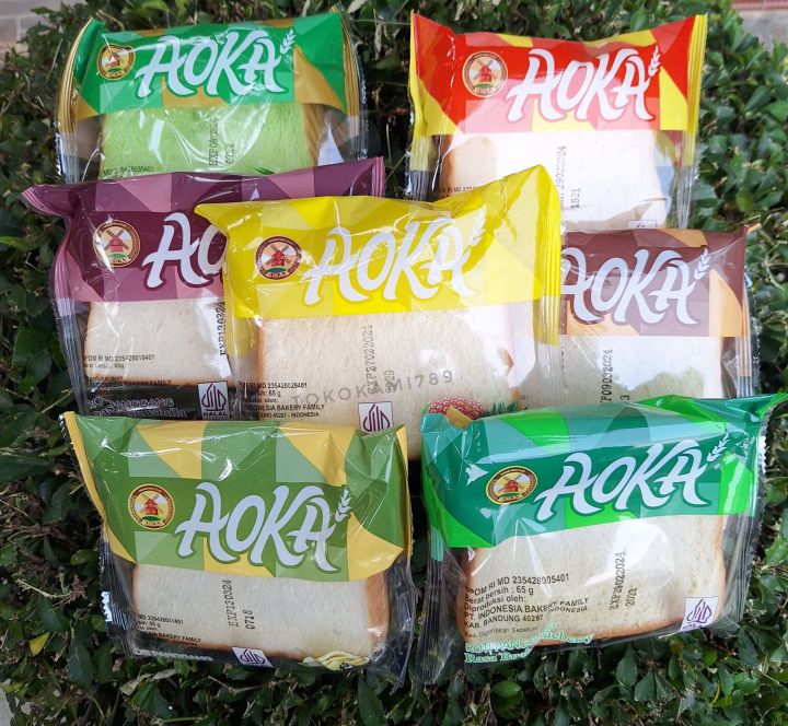 Owner Roti Aoka aoka roti panggang dan gulung lembut 65gr | Lazada Indonesia