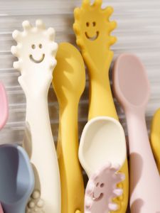 Bite Learning Soft Silicone Baby Spoon