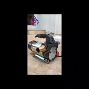 MAXPUMP DC 12Volt Portable Pompa Transfer 40L/Menit Pompa Minyak Oli Baja Anti Karat Sedot Oli Solar