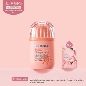 bodcrme | Kem Chống Nắng Cho Bé Chống Nước & Mồ Hôi SPF50