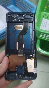 Màn Hình SAMSUNG GALAXY S20 Plus / SM-G985 - Màn Hình Nguyên Bộ OLED 2 IC Liền Khung Xương Màu Đen