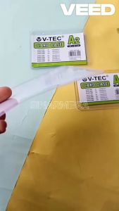 VTEC ID Card Case Landscape Name Tag Mika Bening Isi 20 Murah