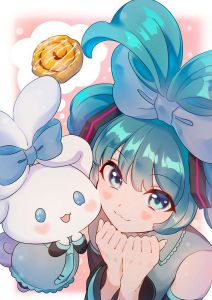 Bandai | 5D DIY Diamond Painting Sweet Manga With Cinnamon Roll Dessert Art Picture Relaxing DIY Craft Holiday & Birthday Gift