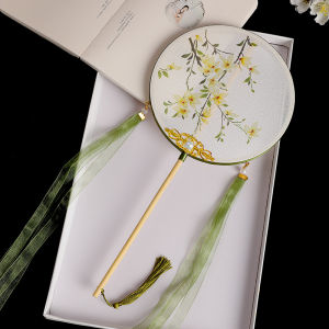 YUEXIAOQI | Dance Chinese Style Round Fan for Children