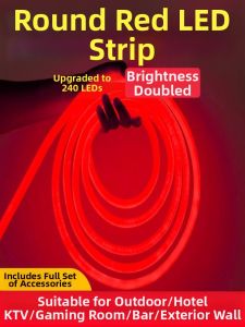 BOOMING LIGHTING | Waterproof Red LED Ambient Lighting Strip