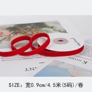 Ruy Băng Nhung Đôi Mặt Thủ Công DIY Bao Bì Quà Tặng Nướng Ruy Băng Nhung Chim Én Trung Quốc Đại Lục Zhejiang Jinhua