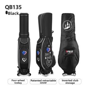 PGM GOLF | Transparent Travel Golf Club Bag Hard Shell