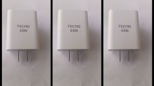 Original Tecno Fast Charger 45w Adapter For POVA 4 Pro/POVA 5/CAMON 40/CAMON 40 Pro 5G/PHANTOM V Flip/AD8/AD9/AD10
