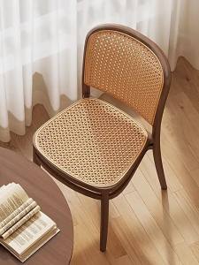 MOLORE | Nordic Wicker Stacking Dining Chair