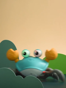 Sensory Crawling Crab | Baby Sensor Walking Toy | Induction Running Crab | Musical Toy for Kids