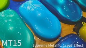 AIKKA MT15 Sky Blue | Supreme Pearlized Metallic | 2K Paint Automotive Car Motor Aerosol Cat Bancuh Kereta Biru DIY