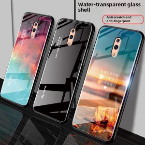 Opporeno Phone Case Goddess Oppo Reo2 Online Sensation Trendy Men Renoz Glass Reno10 Times Zoom Ultra-Thin Reno Case Silicone Oppor Drop-Resistant St All Wrapped Creative Pure Color Protective Case
