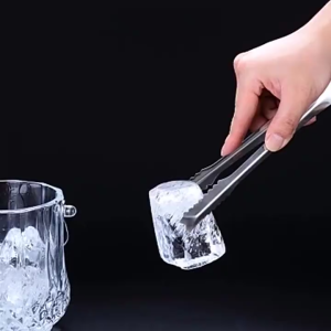 MAKAPAL STAINLESS STEEL ICE TONG 18CM FOOD TONG TWEEZERS FOR ICE AND FOOD /ICE TONG / 1091 /( TONY )