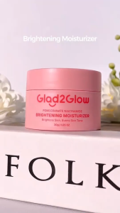 Glad2Glow  Pomegranate Niacinamide Brightening Moisturizer Mencerahkan & Melembabkan Kulit XX323