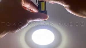 Senter Zoom Police LED Super Terang & Senter Mini Zoom Waterproof Fast Charging