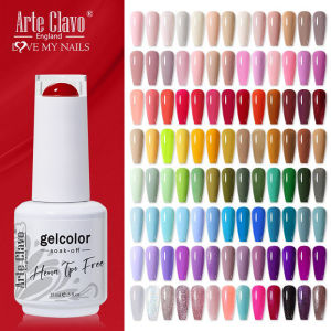 Arte Clavo 116Colors Gel Nail Polish 15ml Colorful Gel Semi Permanent Soak Off UV Gel Nail Art DIY Design Varnishe Nail Supplies