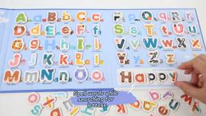 SG-78pcs Magnetic Alphabet Letters – Fun & Educational ABC Learning Toy for Toddlers & Preschoolers
