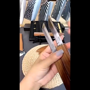 Japanese Knife Stainless Steel Fruit Knife Kitchen Knives Double Knives Fruit Sushi Slicing Knife