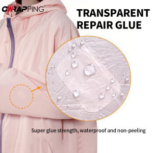 TPU Air Cushion Repair Patch Transparent Adhesive Custom Patches for Clothing Swimming Ring Tent Raincoat Water Pipe Leak Repair