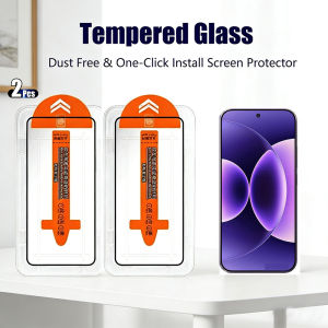 2pcs HD Screen Protector for Xiaomi 17 Pro Max/Ultra Mi 15 Ultra Tempered Glass Xiaomi Mi 14 14T 15T Pro Dust-Proof Installation
