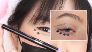 Obuse Star Stamp Wonder Majic Tattoo OB-1199 อายไลเนอร์ สแตมป์ รูปดาว กรีดง่าย ต่อไปไม่ได้ กันน้ำ