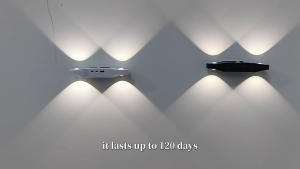 JIOR 2026 New Night Light USB Rechargeable Smart LED sensor light motion detector RGB + Tri-color Wireless Magnetic Wall Light Stick on Night Light for Garden Stairs Hallway Bedroom Cabinet