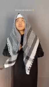 SORBAN SONGKET SEGI EMPAT PREMIUM ORIGINAL AL BALYA