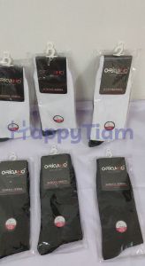 KAOS KAKI ORIGANO MATA KAKI 15 - 26 PUTIH HITAM / HITAM SEKOLAH PRAMUKA TEBAL ~ KAUS TK SD SMP SMA SOCKS SPANDEK IMPOR