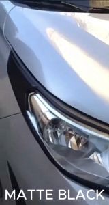 Toyota Vios 2019 to 2025 PRIME E / XLE / XE / J / G / GRS Garnish Combo Set Cover - Matte Black / Chrome