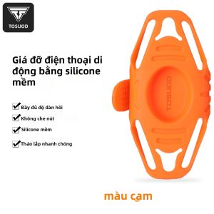 TOSUOD | Giá Đỡ Điện Thoại Xe Đạp Bằng Silicon TOSUOD Dành Cho Xe Đạp Địa Hình Xe Đạp Đường Trường Chống Sốc Chống Rung