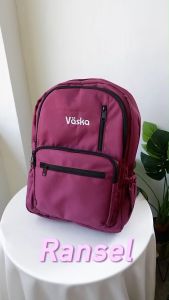 Vaska V35 Tas Ransel Wanita Pria Backpack Tas Wanita Pria Ransel Sekolah Backpack Terbaru