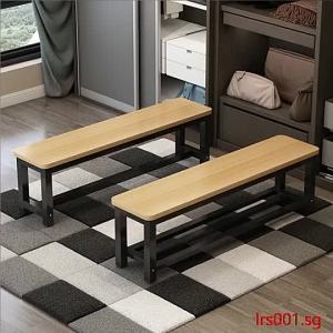 Bench Home Dining Table Long Chair Living Room Solid Wood Shoe Stool Multilayer shelf lrs001.sg