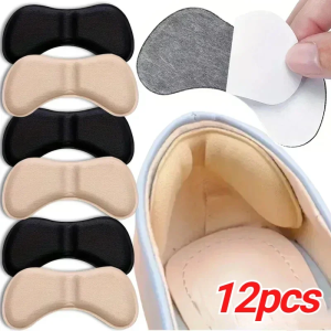 6Pairs Heel Insoles Patch Pain Relief Anti-wear Cushion Pads Feet Care Heel Protector Adhesive Back Sticker Shoes Insert Insole