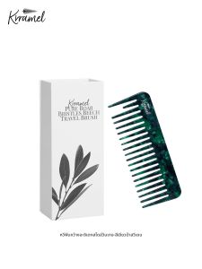 KRRAMEL | Wide Tooth Comb Wet and Dry Use Durable Convenient Hairbrush