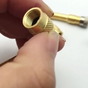 Đầu nối dài van bơm hơi 45/90/135 độ tiện dụng cho xe hơi xe máy LAZYL