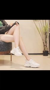 Sepatu Sneakers Wanita Shoes Sport Running Import Casual Trend Kekinian CW - 011