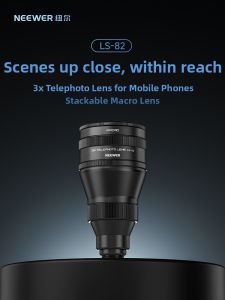 Neewer | 3x Zoom Telephoto Lens 3X Magnifier Phone Attachment