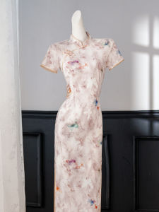 Slimming Fit Chinese Style Qipao Dress