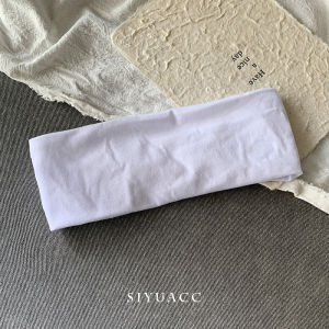 สไตล์เกาหลี Ins Casual Fitness Hairband เรียบง่ายยืดหยุ่นสไตล์อเมริกันกีฬาผมสําหรับผู้หญิง