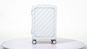 SEA CHOICE Koper 20 Inch Kabin Frame Aluminium PC Hardcase Wide Handle USB & TSA Bagasi Travel Tas