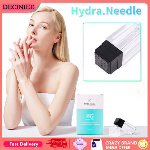 Hydra 25 Micro Need-le Derma Stamp Device With Serums Bottle 25 pins 2 in 1 Micronee-dling Stamp Hydra Roller 25 Pins Facial Beauty Machine - No Serum