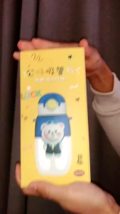 NEW Botol Anak Viral Karakter Lucu 680ML Tali Panjang FREE Stiker 2D