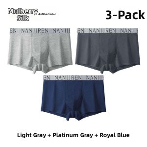Nanjiren | Breathable Cotton Large Size Antibacterial Markless Mens Briefs