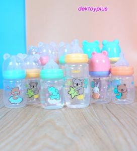 Toddy ทอดดี้ ขวดนมคอกว้าง จุกไม่ดูดไม่ไหล ขวดนม 5 และ 9 ออนซ์