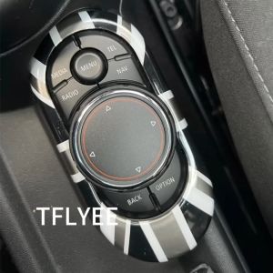 Union Jack Car Gear Shift Panel Cover Suring Sticker Car Styling For MINI Cooper S JCW F55 F56 F57 Interior Parts Accessories