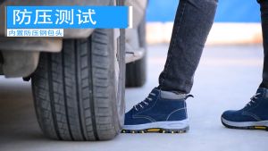 Brand WHITBY (COD 3 Days Delivery)Safety Shoes Boots Anti Slip Anti Smash Lightweight Breathable Steel Toe Kasut Lelaki Kerja Kasut Safty Men Women