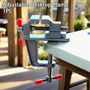 Mini Bench Vise Muliti-Funcational 3.5" Aluminum Miniature Small Jewelers Hobby Clamp On Table Flat Pliers Tool Vice